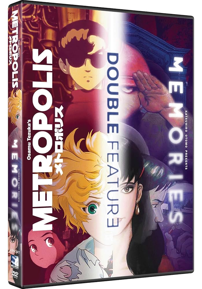METROPOLIS DVDセット 2枚組 Amazon.com: Metropolis & Memories - Anime Double Feature